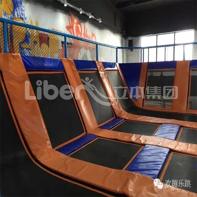 trampoline park in China Wuhan