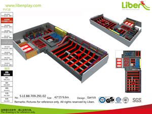 Liben Latest Trampoline Park Project in Argentina
