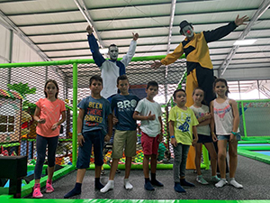 Liben Trampoline park project with Soft Play in Costa Rica 