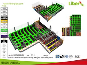 How to build a trampoline park with Liben?